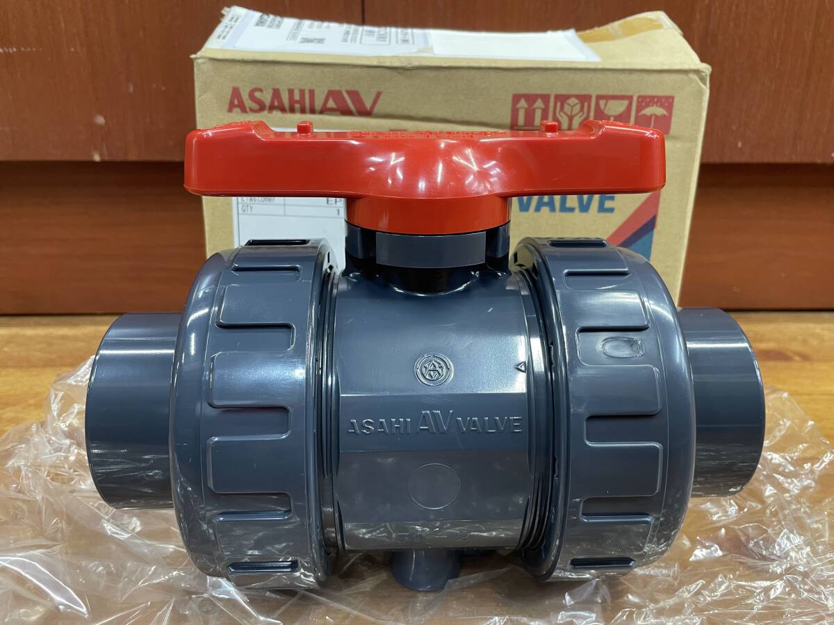 * вскрыть завершено не использовался товар Asahi AV мяч клапан(лампа) 21 type α гнездо type 50mm PVC EPDM