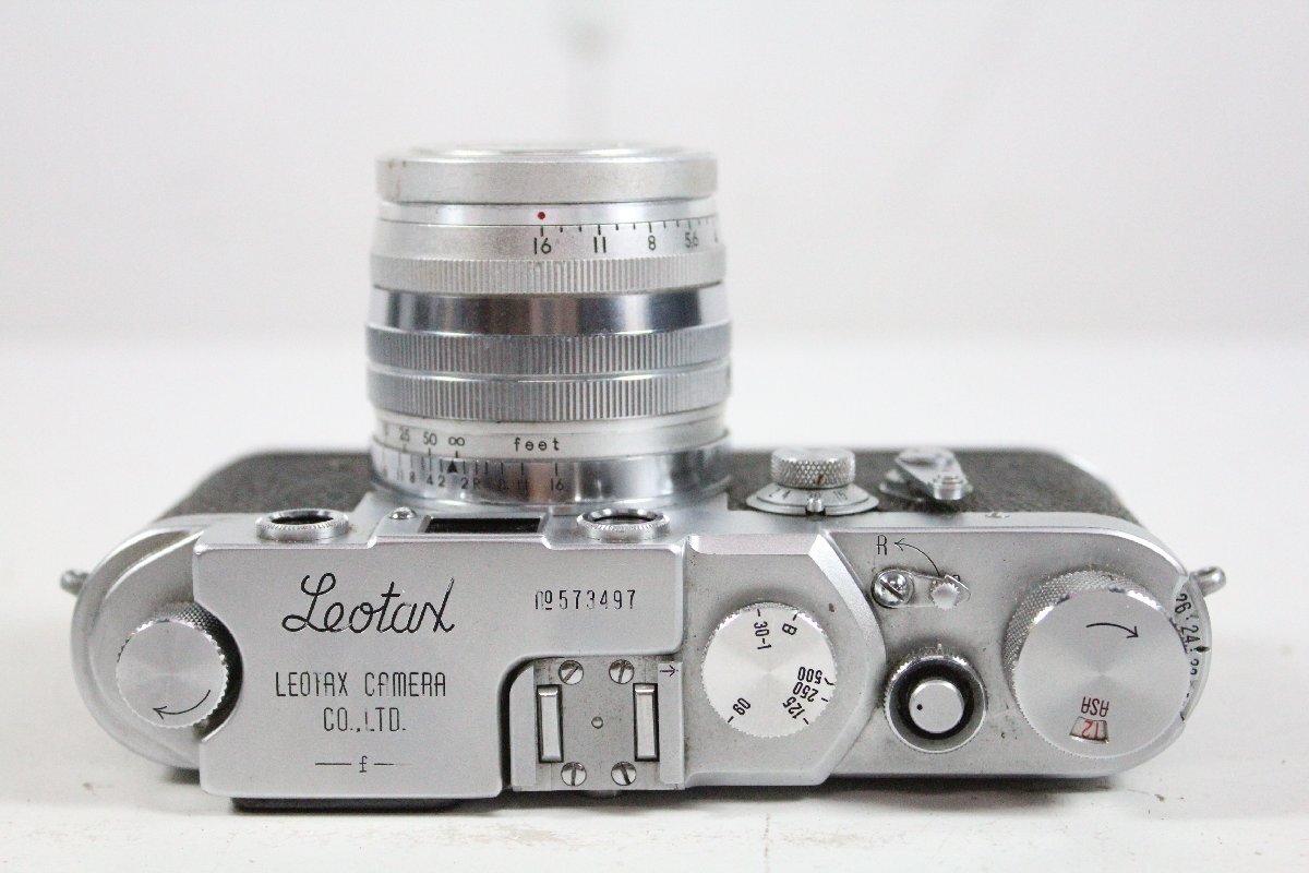 LEOTAX TV? range finder camera Topcor-S 5cm F2 Showa Retro antique Vintage Leo tuck s[ junk ]