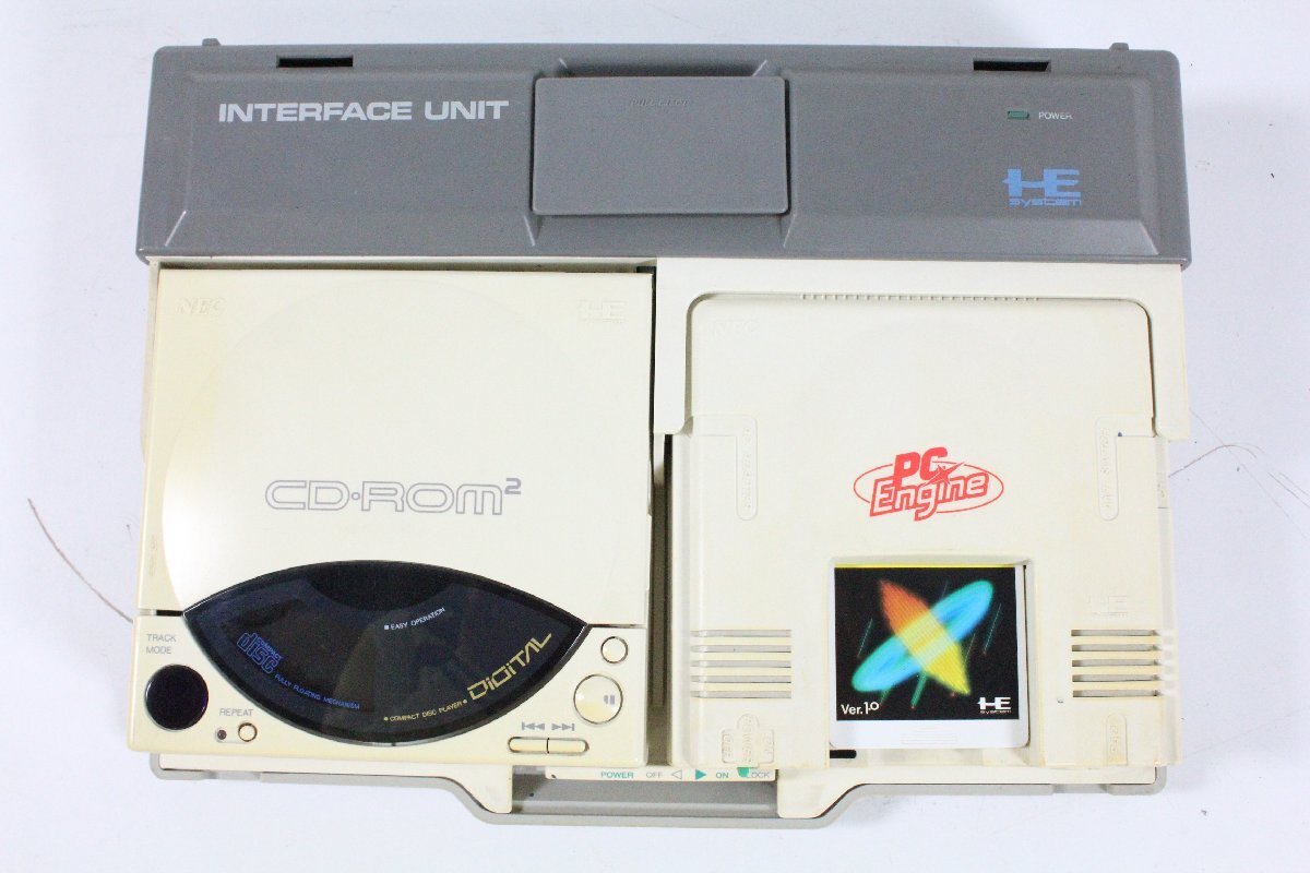 NEC IFU-30 CDR-30 PI-TG001 PC engine CD-ROM2 system interface unit game machine body [ present condition goods ]