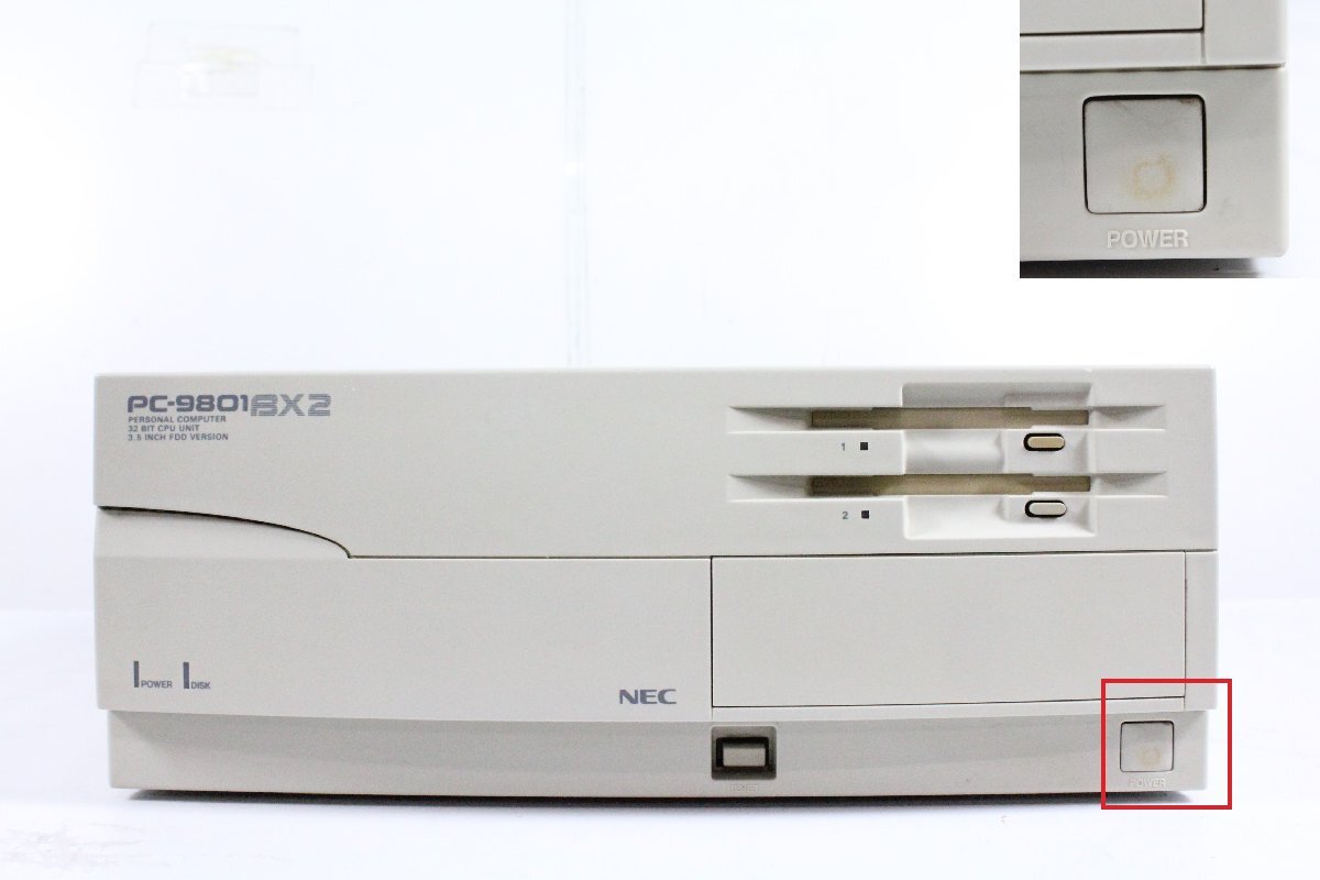 NEC PC-9801BX2/U2 旧型 デスクトップPC パーソナルコンピュータ PC98シリーズ 【現状品】の画像3