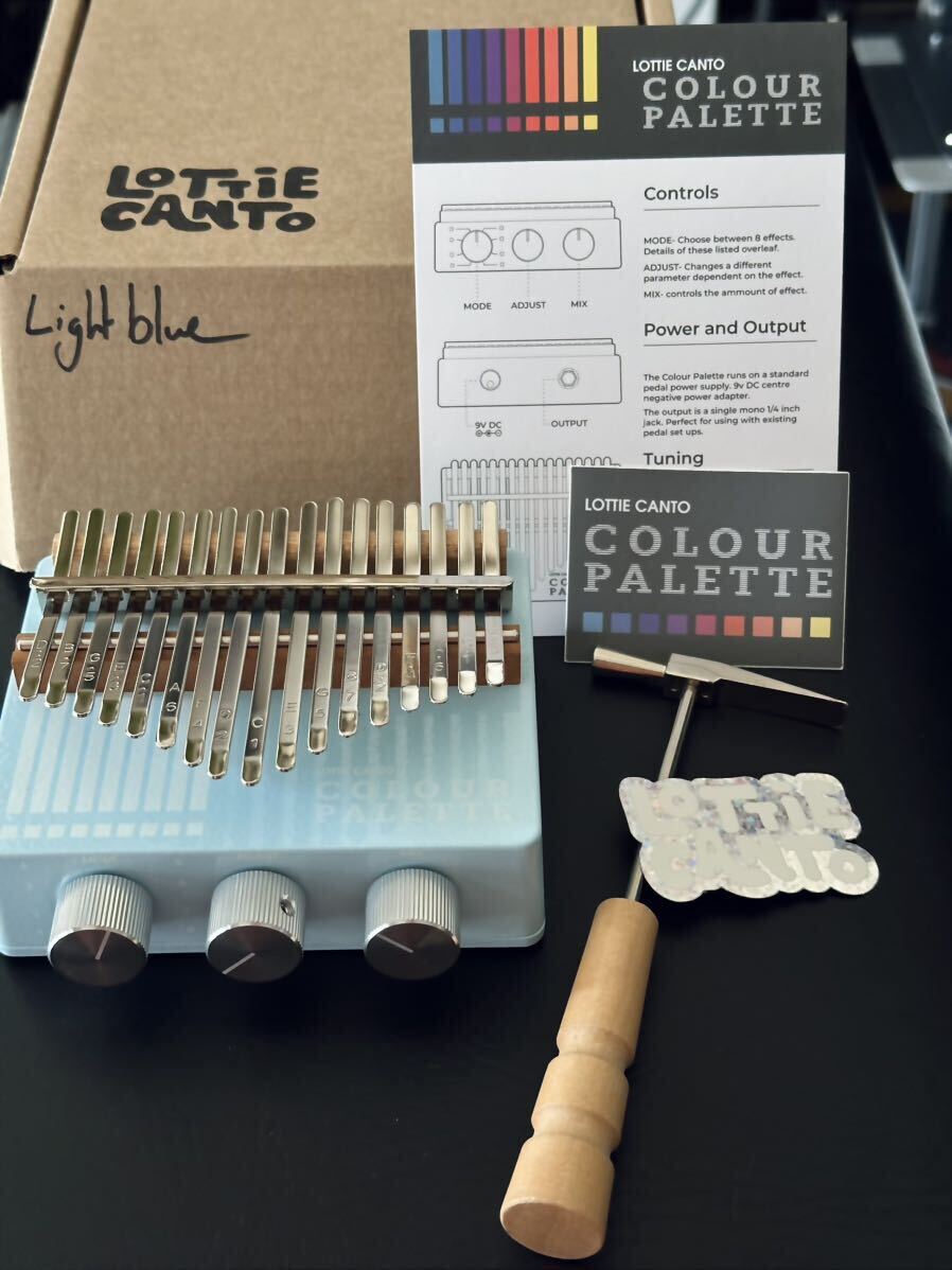 超希少品 送料無料 Lottie Canto Colour Palette Electric Kalimba エレクトリック カリンバ モジュラーシンセの画像1