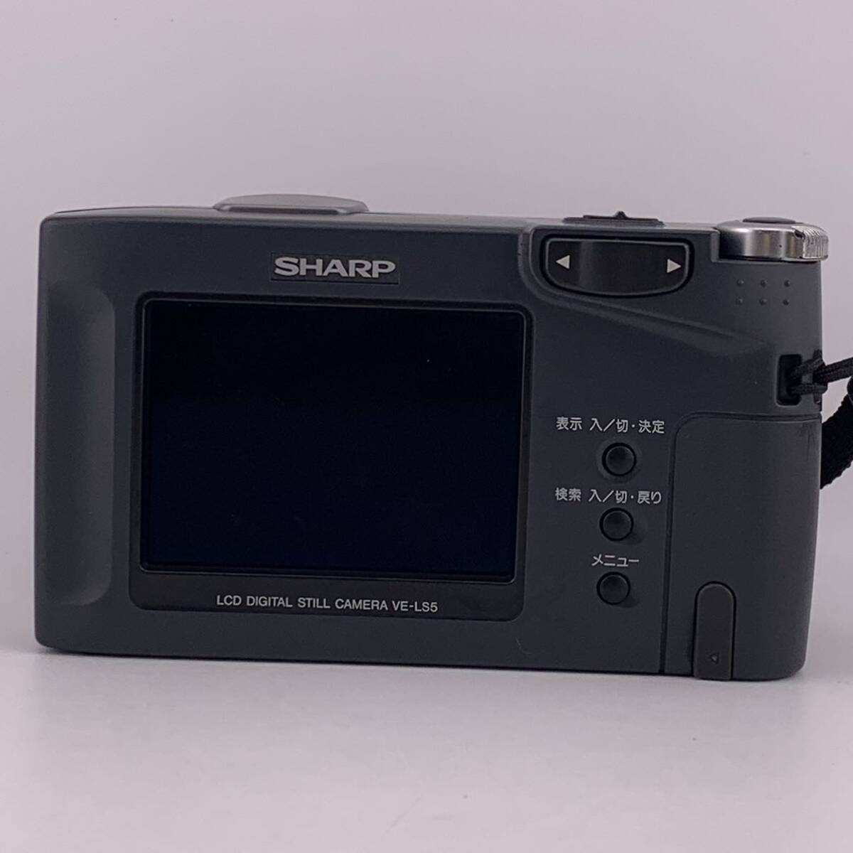 ●ジャンク品● SHARP AF FULL RANGE コンパクトカメラ VE-L35 バッテリー 充電器 UADP-0236TAZZ 【S81035-608】の画像5