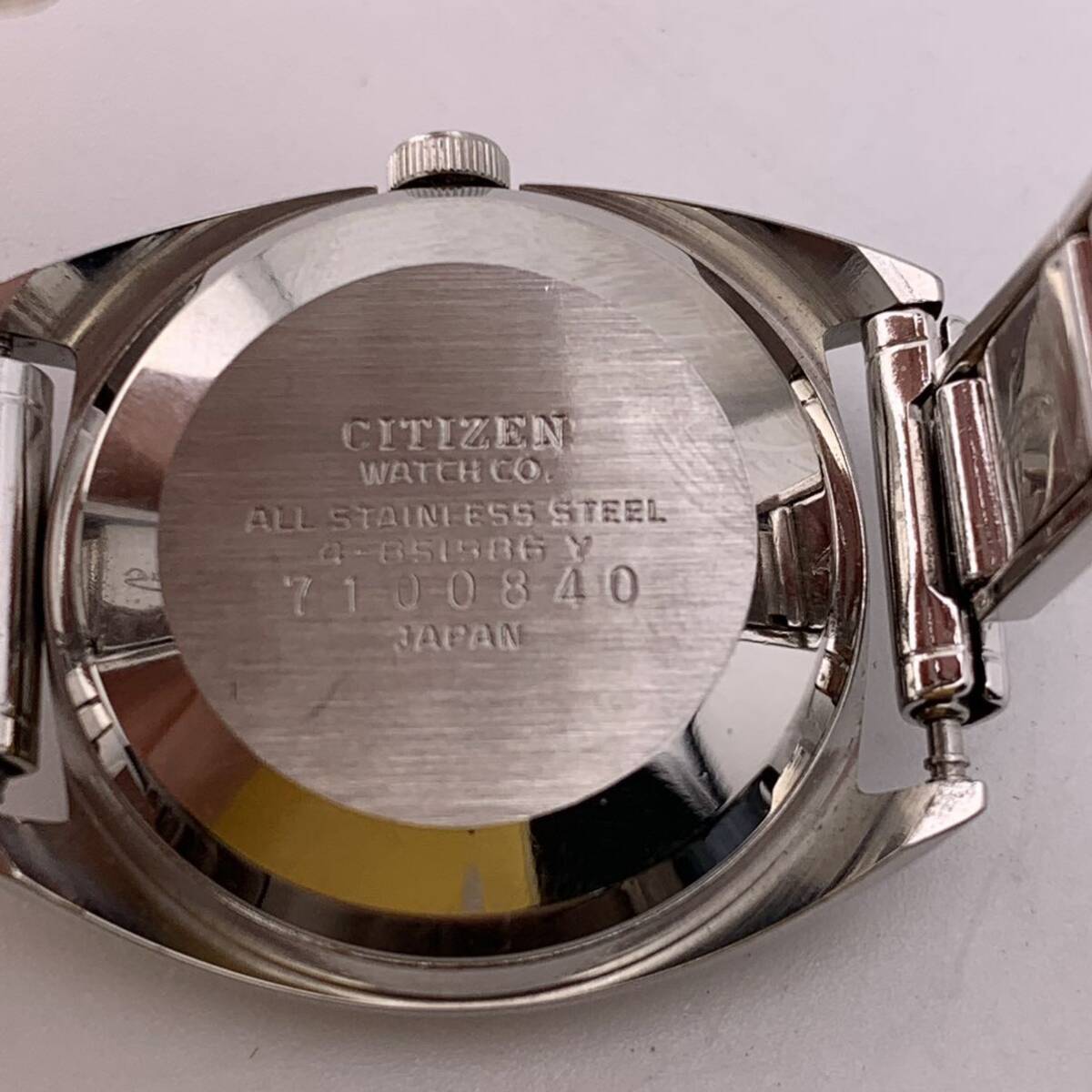 CITIZEN 腕時計 クォーツ 4-851986 Y アンティーク ファッション レディース 【S81075-613】の画像7