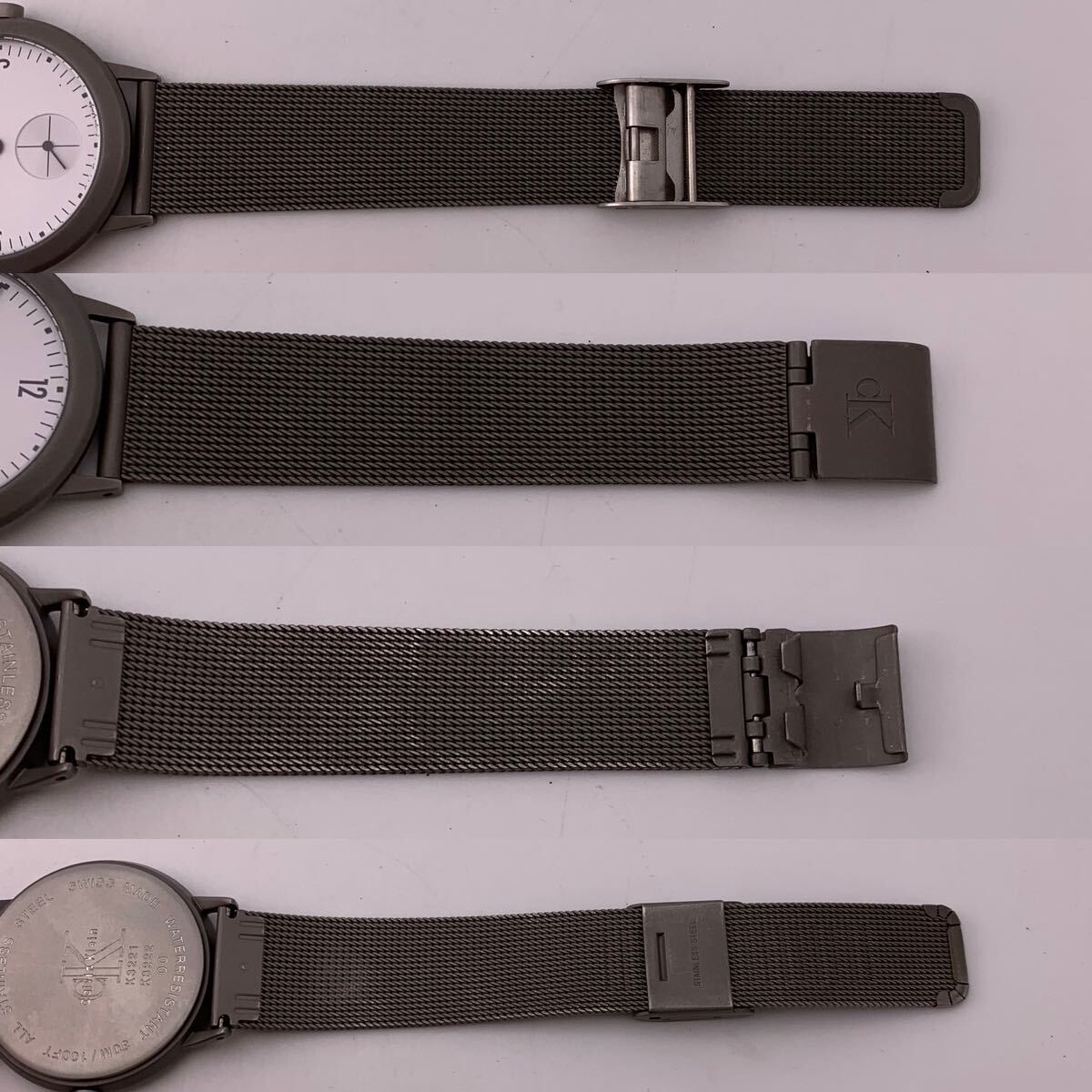 Calvi Klein カルバンクライン CK 腕時計 クォーツ K3221 K3222 ケース 箱付き ファッション 【S81081-613】の画像5