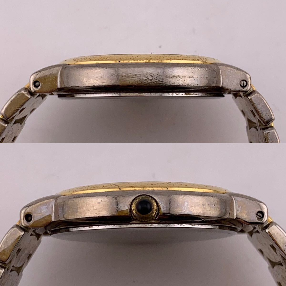 MARIO VALENTINO wristwatch MV-710 quartz black face fashion [S81097-616]