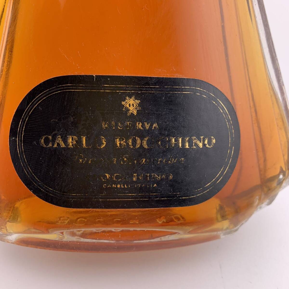 ●訳あり● 古酒 RISERVA CARLO BOCCHINO Grappa Stravecchia BOCCHINO 700ml 箱付き【S81127-613】_画像5