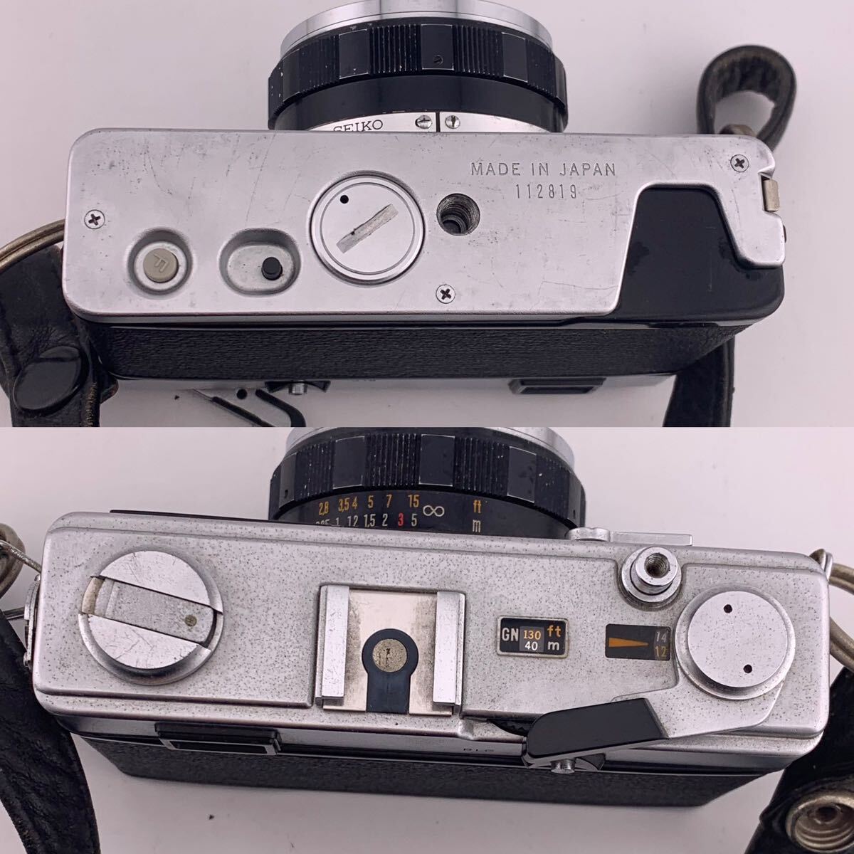 OLYMPUS 35DC フィルムカメラ 1:1,7 f=40mm レンズ 【S81142-657】の画像4