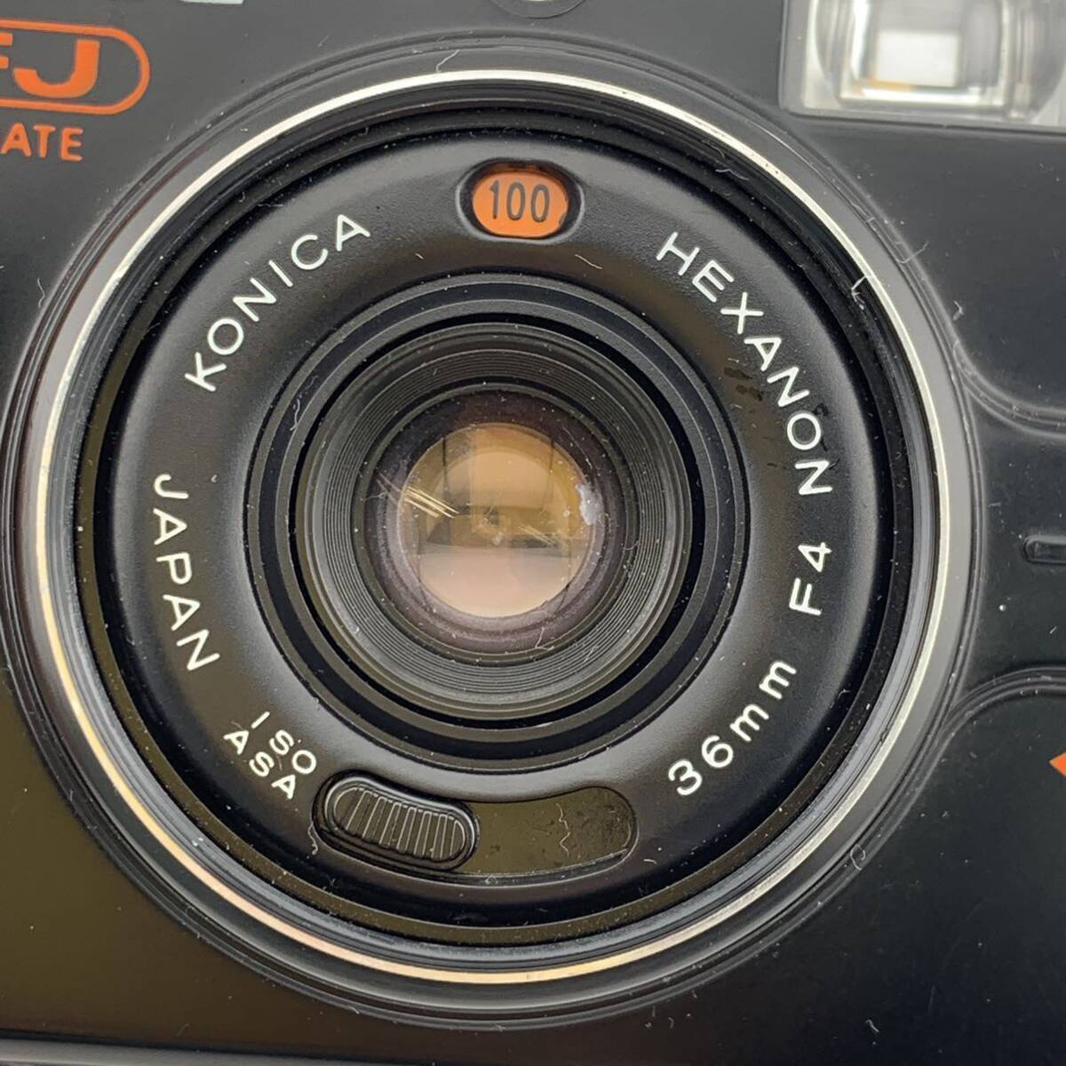 Konica EFJ AUTO DATE コンパクト フィルムカメラ HEXANON 36mm F4 【S81172-655】_画像4