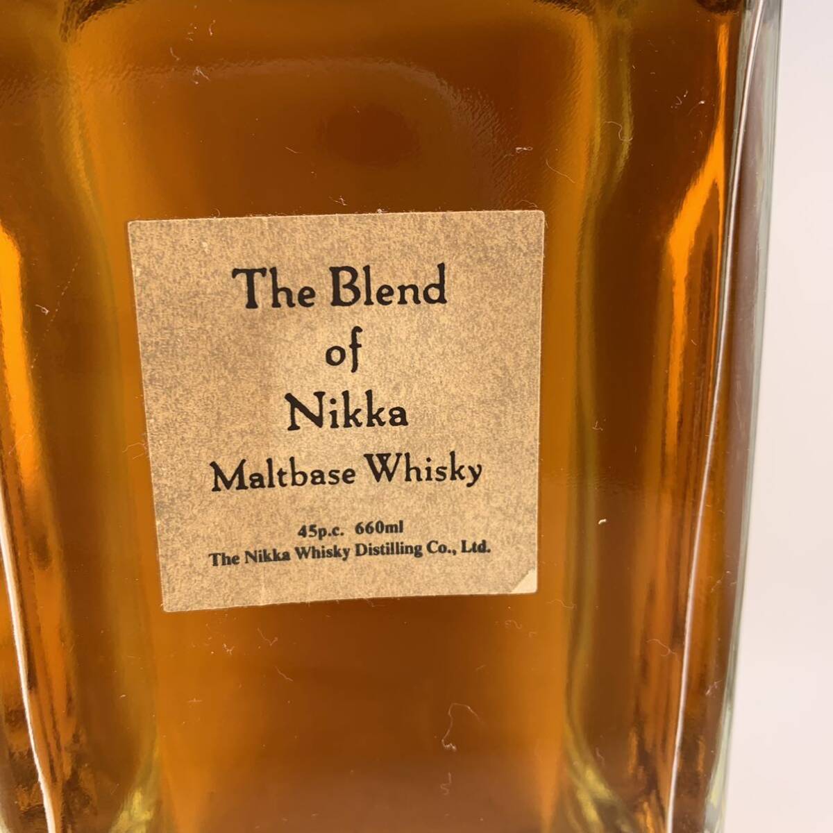 ●訳あり● 古酒 NIKKA WHISKY All Mali The Blend of Nikka Maltbase Whisky ニッカ ウイスキー モルト コレクション 【S81205-662】_画像9