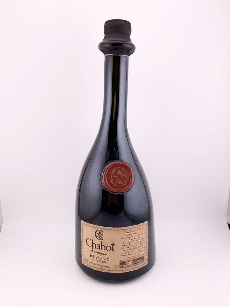 ★未開栓★ 古酒 Chabot Armagnac RSERVE DU TERROIR シャボー リザーブ デュ テロワール アルマニャック 【S81058-600】の画像1