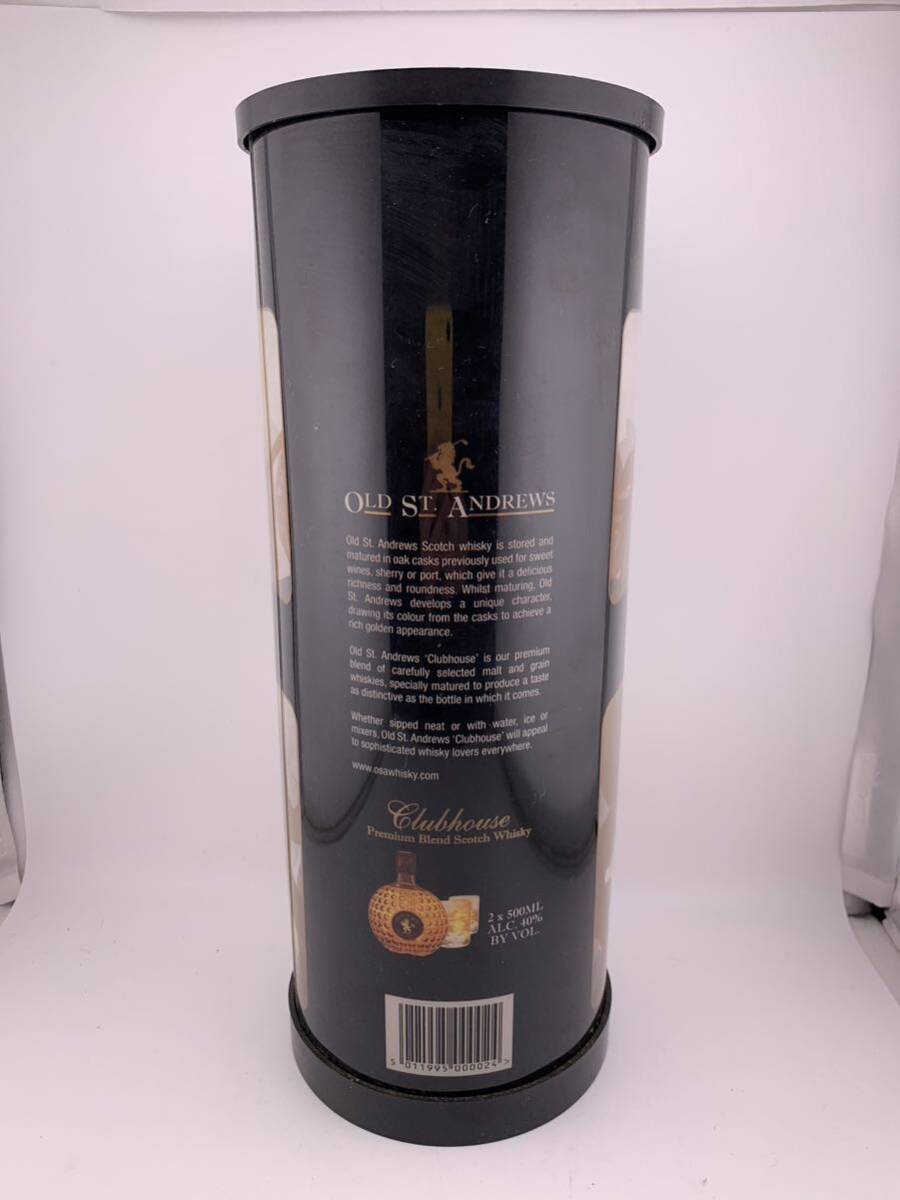 ●訳あり● 古酒 OLD ST. ANDREWS Clubhouse Premium Blend Scotch Whisky 500ml×2 40% 【S81128-613】の画像6