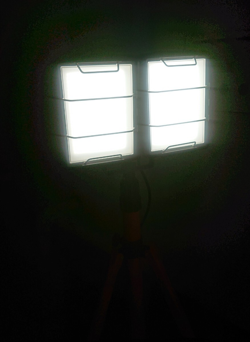 アイリスオーヤマ LEDスタンドライト 投光器 LWT-10000S-AJ 明るさ10000lm 防雨型ip65 １万ルーメンの画像6