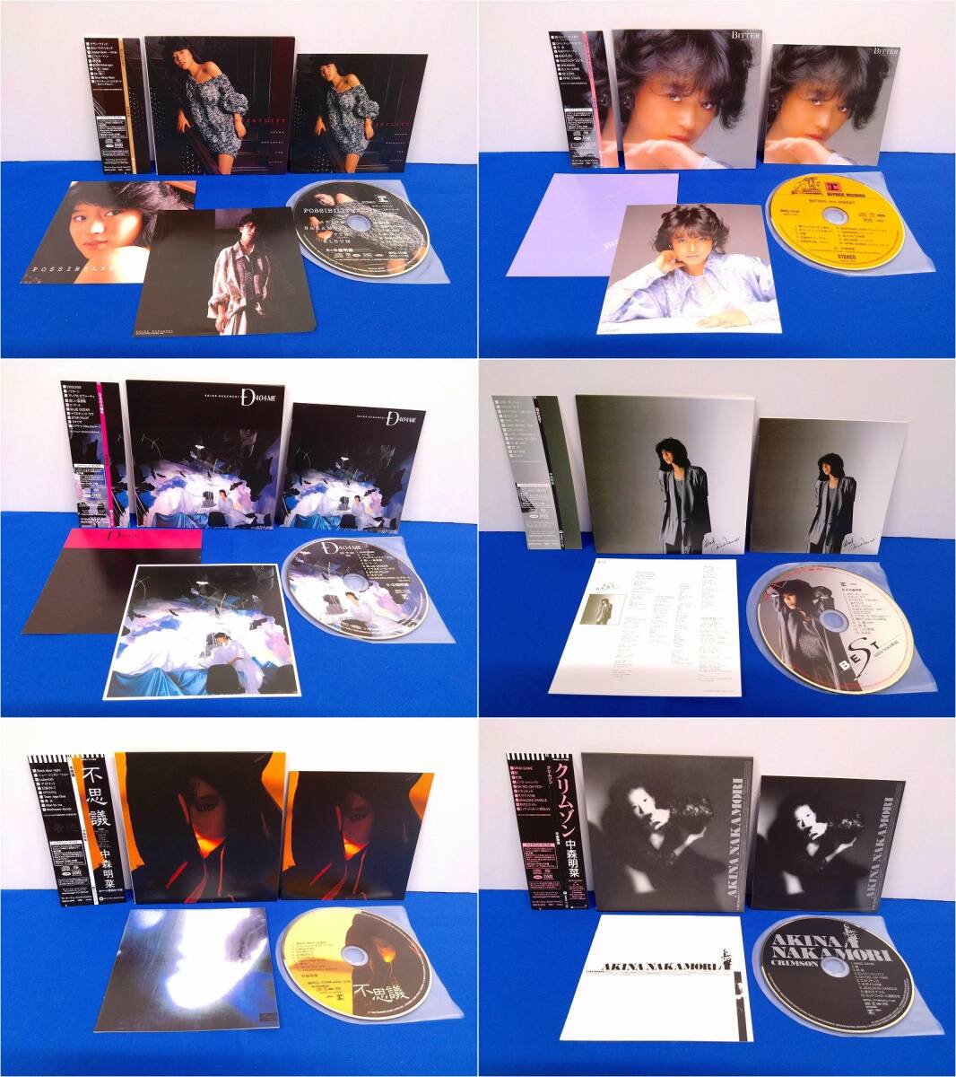 【CD】中森明菜デビュー30周年 AKINA BOX SACD/CD Hybrid Edition 1982-1991☆完全生産限定盤☆欠品あり（5174）_画像4