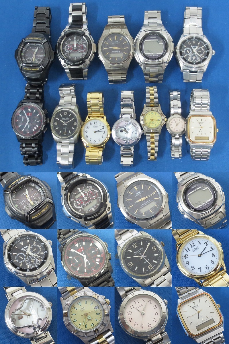 1円～★ブランド腕時計 まとめ売り 約75点セット ＜G-SHOCK/Daniel Wellington/FOSSIL/Luminox/SEIKO 等＞ ※ジャンク・現状渡し※ (5259)_画像7