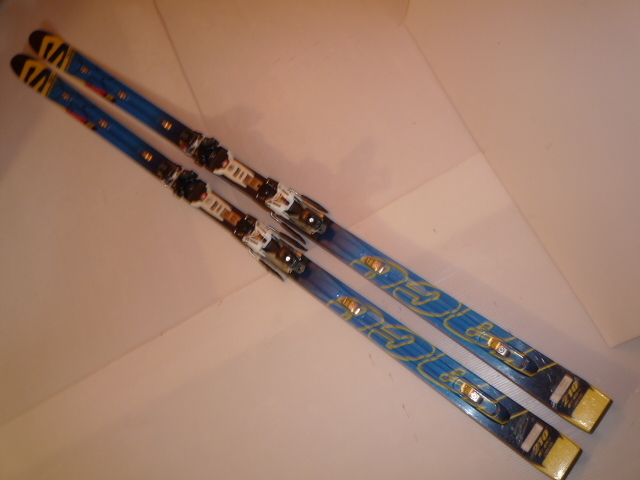 中古 選手用 SALOMON サロモン SG 205㎝ R40 女子用 ビン無し 中古 選手用 SALOMON サロモン SG 205㎝ R40 女子用 ビン無し