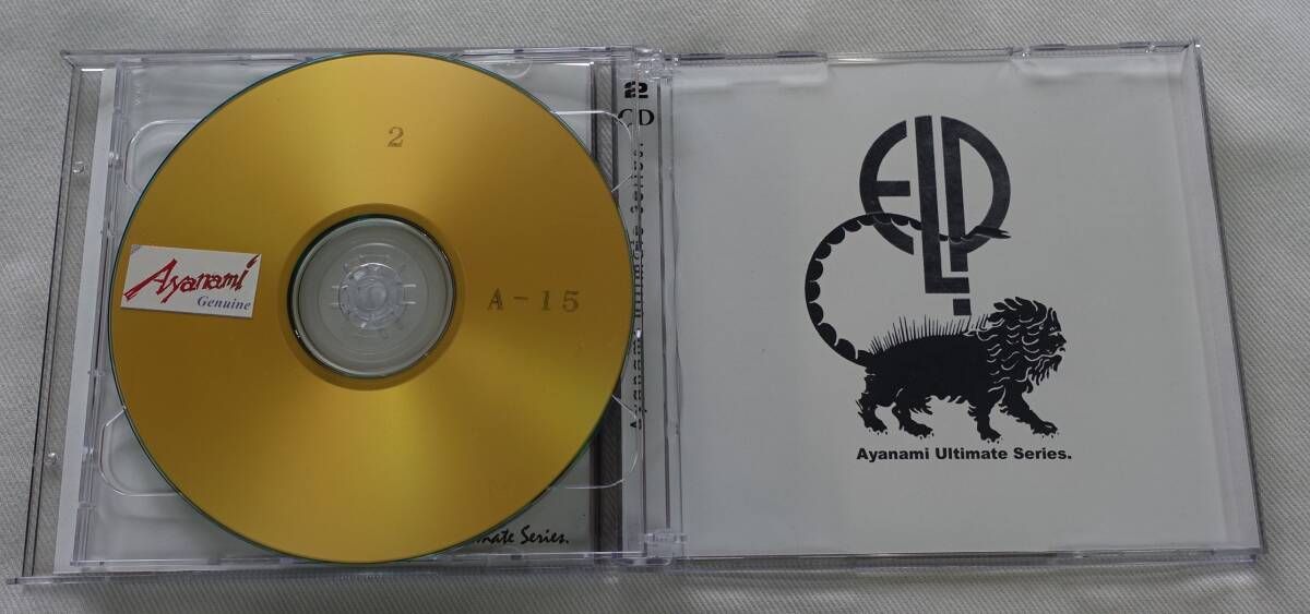 CD-＊L87■Emerson Lake & Palmer Hitomi 10,000 Volt! 日本公演 1992 2枚組 エマーソンレイク＆パーマー 未使用■_画像3