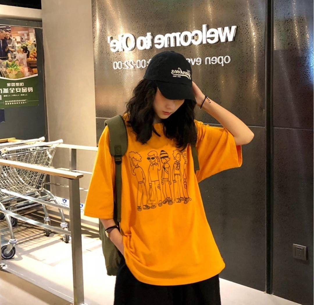 レディース tシャツ おしゃれ かわいい 半袖 ゆったり 人気 インナー ダンス プリントtシャツ 