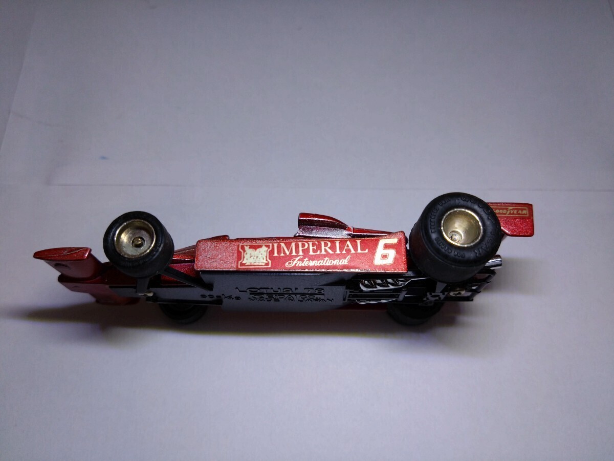 . большой рукоятка Technica 1/43 imperial Lotus 78 сделано в Японии Formula 1 F1 распроданный редкость 