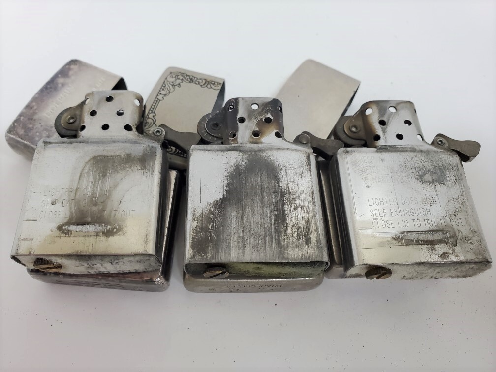 ☆1円～ ZIPPO ジッポ オイルライター まとめて 着火未確認☆_画像8