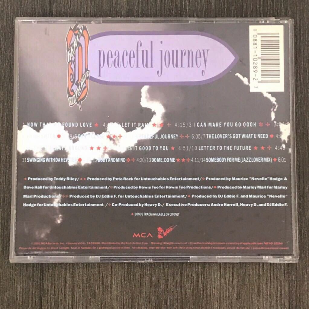 【中古CD】ヘヴィ・D&ザ・ボーイズ　Peaceful Journey Heavy D.&the boyz 洋楽_画像2