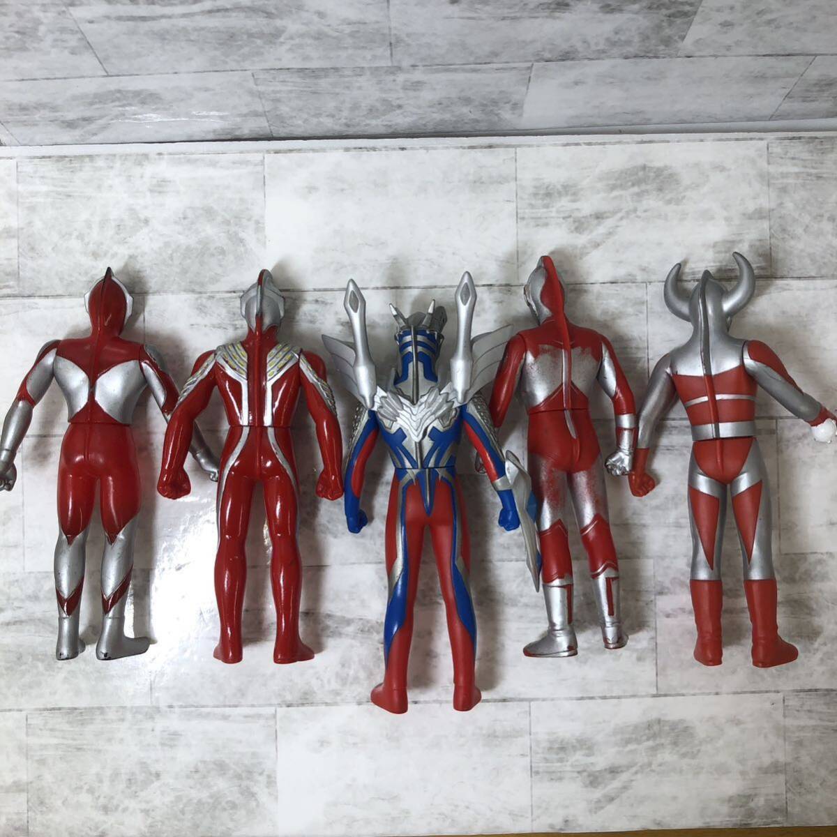 ウルトラマン色々9体セット ウルトラマン父 ウルトラマンセブン 帰ってきたウルトラマンBANDAI 円谷プロ 当時物 の画像6