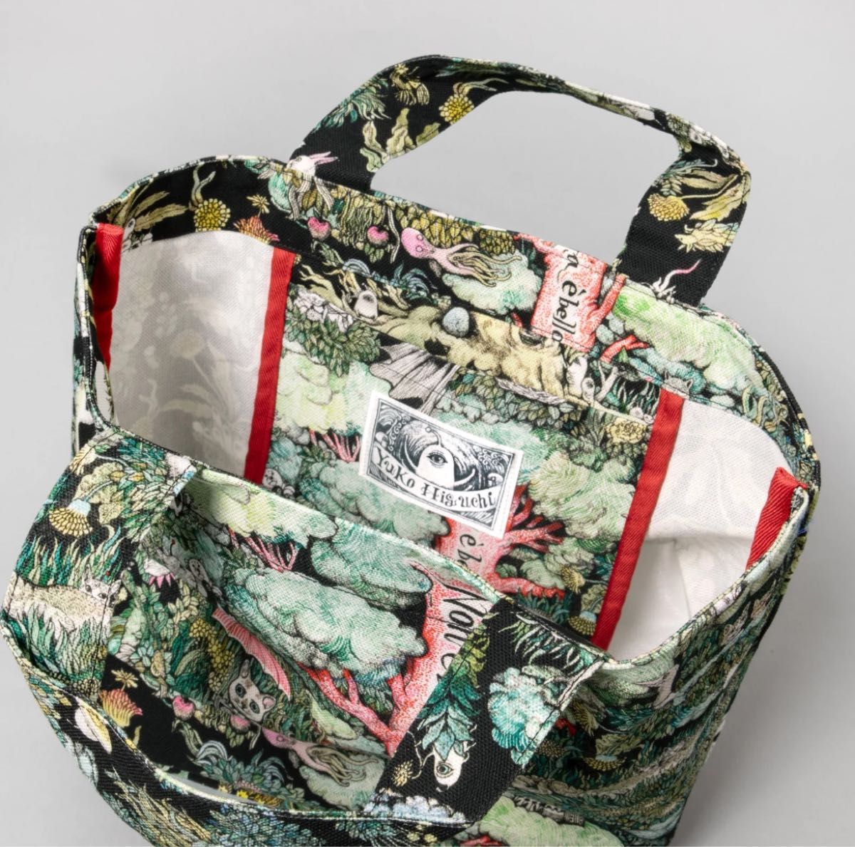 完売品 おおきな木のうえで トートバッグ ヒグチユウコ ボリス 完売品 おおきな木のうえで トートバッグ ヒグチユウコ ボリス
