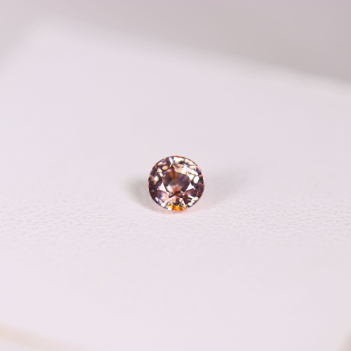 4264[ natural pink zircon ]1.18ct tongue The nia production loose color stone unset jewel gem 