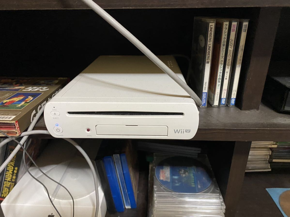 WiiU本体 動作確認済みソフト付き！（ホワイト）WUP-101 任天堂 白 32GBの画像6