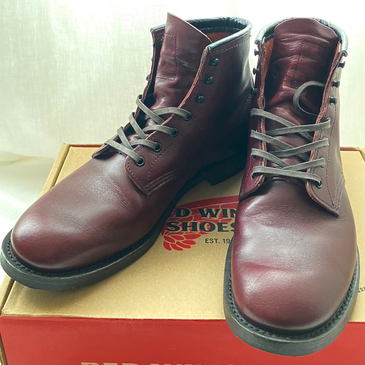 レッドウイング REDWING ベックマン フラットボックス ブラック レッドウイング REDWING ベックマン フラットボックス ブラック