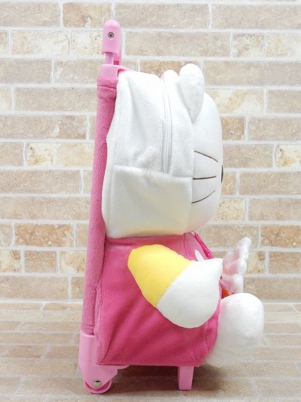 良品! Sanrio/サンリオ ハローキティ 2002年/当時物 ドールキャリーバッグ/ぬいぐるみキャリー 【7109y1】の画像2