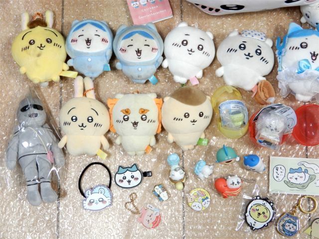 まとめ売り! ちいかわ グッズ ぬいぐるみ マスコット ポーチ 他 ちいかわ うさぎ ハチワレ サンリオコラボ など ※現状渡し 【3749ko】の画像4