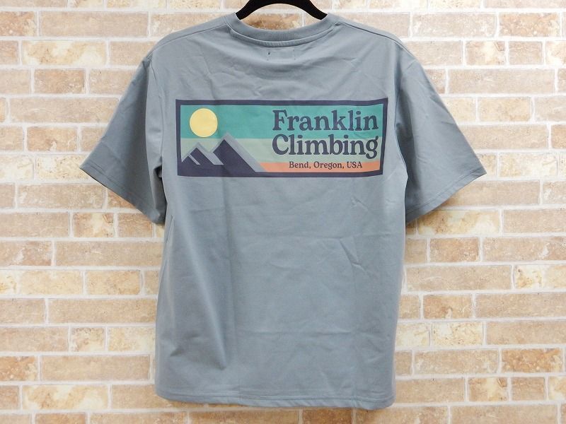 未使用品! Franklin Climbing/フランクリンクライミング ロゴ 半袖Tシャツ FC36702A サイズ2 【6700y1】の画像3
