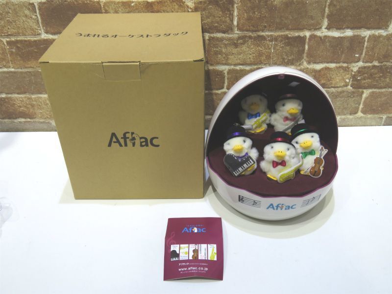 アフラック 非売品 グッズ うまれるオーケストラダック アメリカンファミリー生命保険会社 Aflac ノベルティー【985mk】の画像1