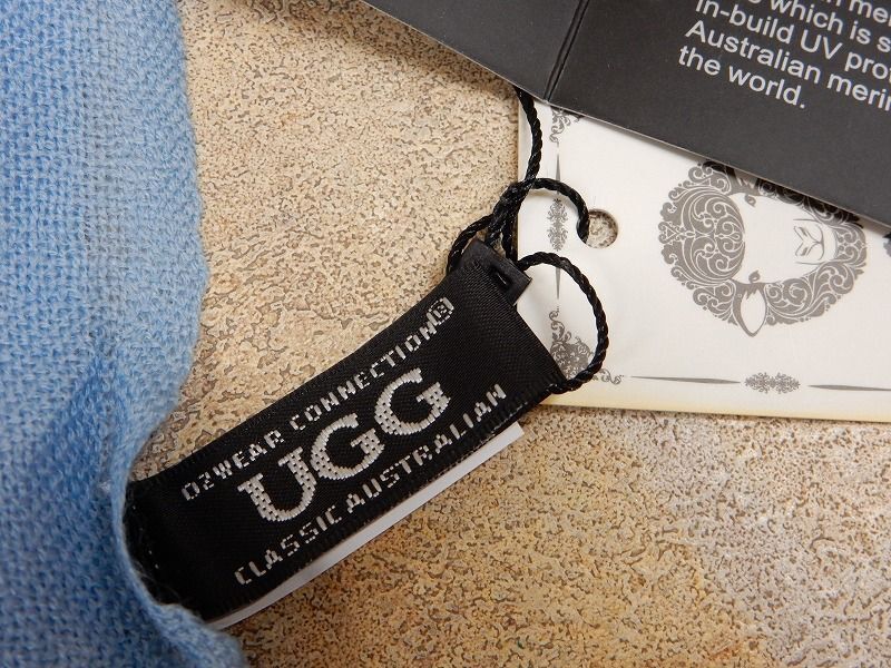 未使用品! UGG グラデーション 大判 フリンジストール 【5550y1】_画像5