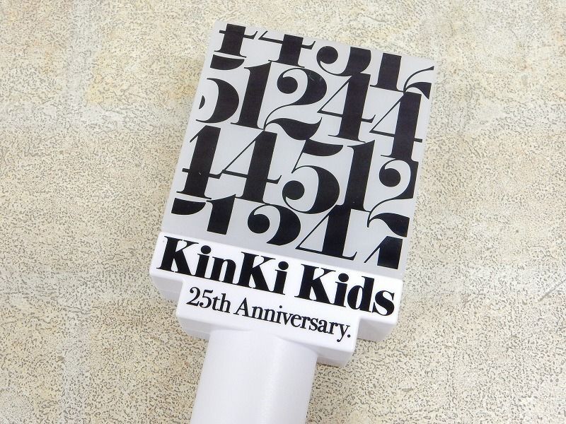 KinKi Kids 25th キンキキッズ 24451 〜君と僕の声〜 公式グッズ ペンライト 2022 通電確認済み 【7518y1】_画像1
