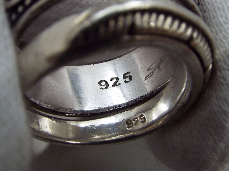 K10×シルバー/SV925 フェザーモチーフetc デザインリング/指輪/アクセサリー セット 総重量42.5g 【7567y1】
