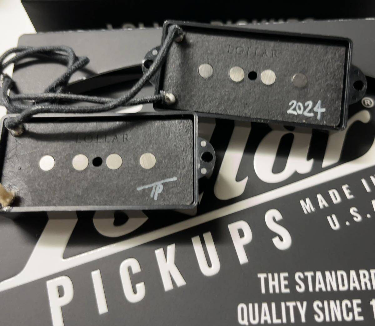 Lollar Pickups Precision Bass ピックアップ プレべ ブラック PU の画像3