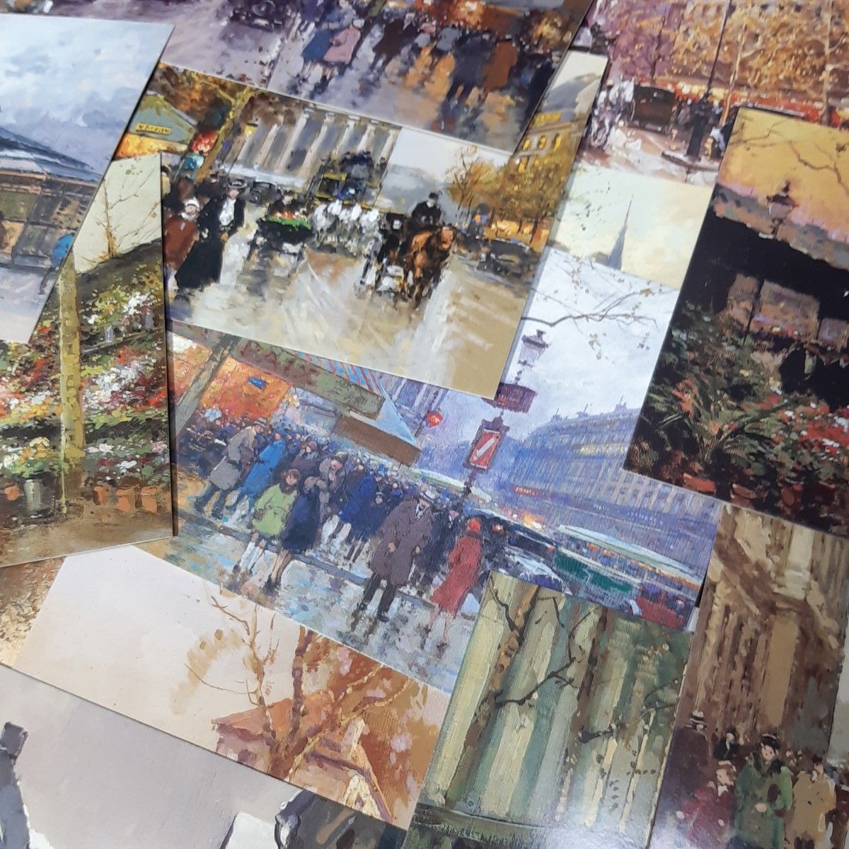 コルテス　ポストカード30枚セット　ポスト印象派　パリ　風景画