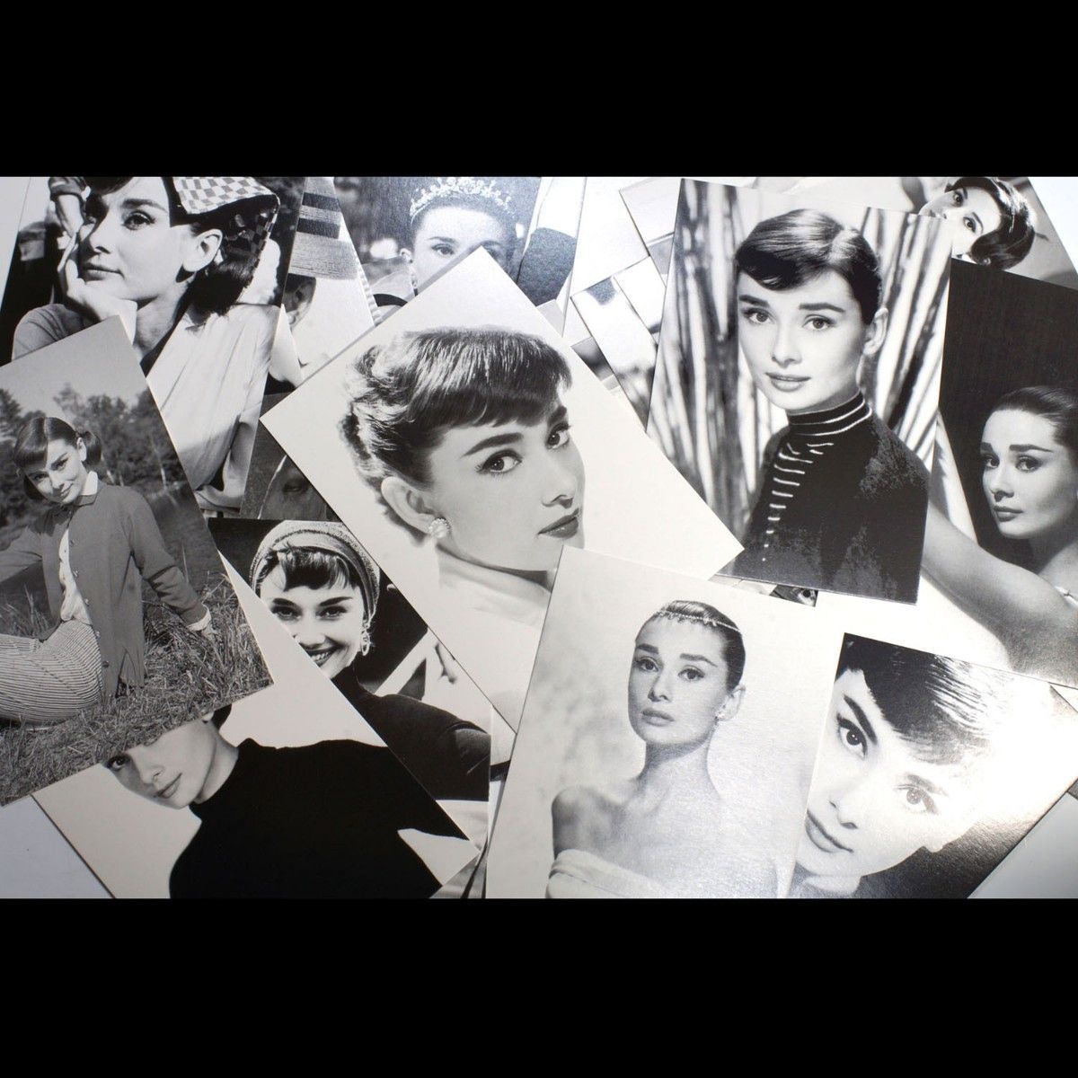 女優　ポストカード3種セット　30枚×3箱　オードリー・ヘップバーン　マリリン・モンロー　ヴィヴィアン・リー