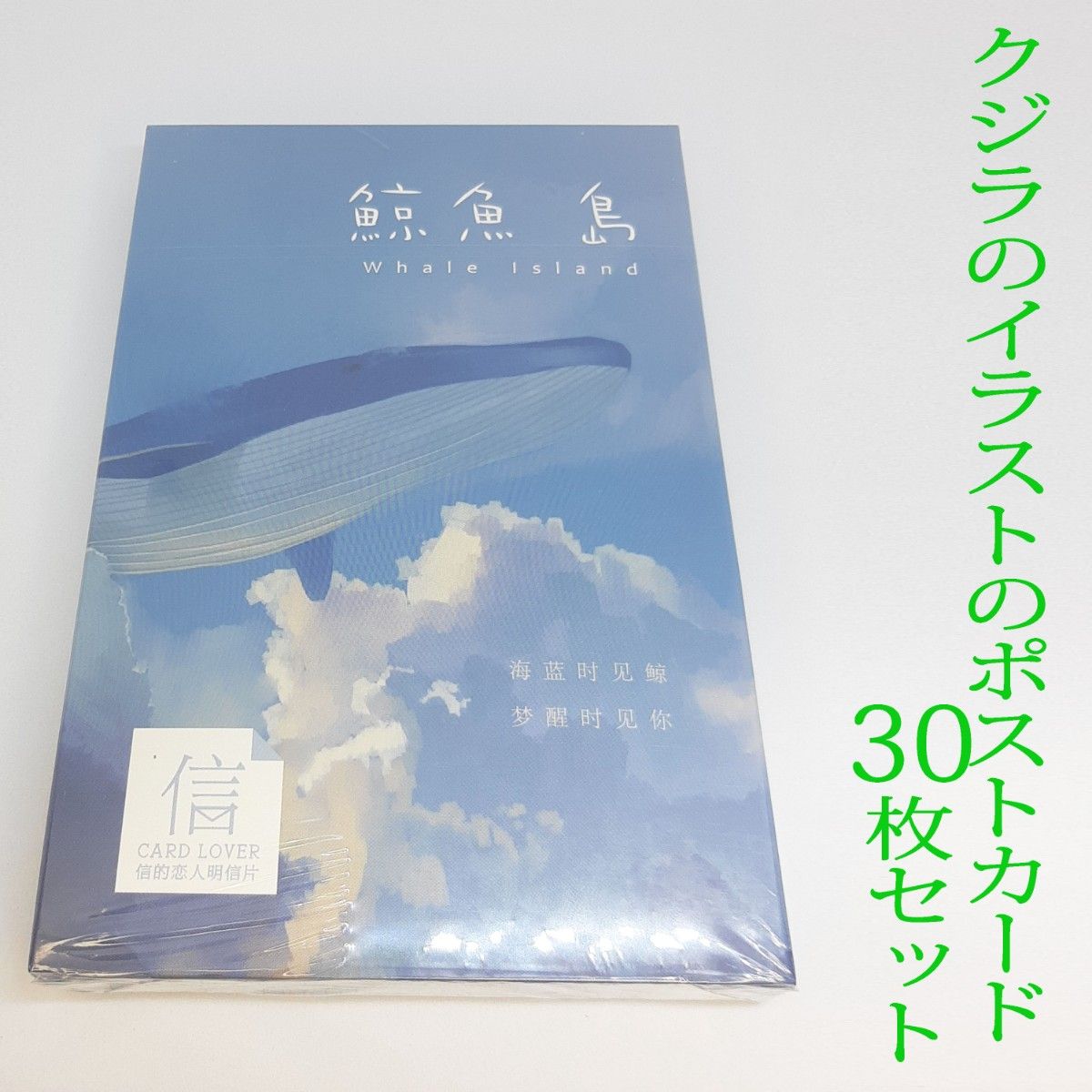 クジラのポストカード 30枚セット