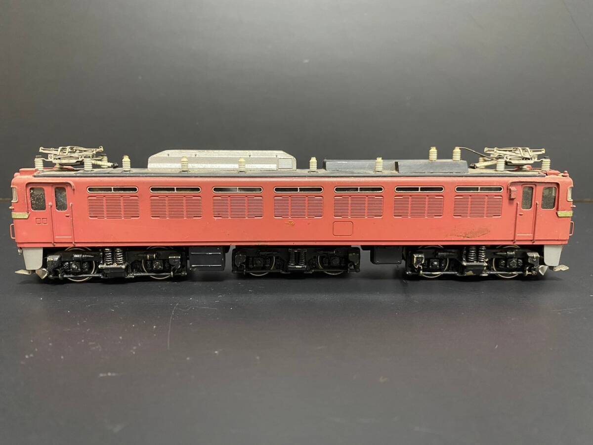 *a-59 HO gauge end uEF8188 type railroad made of metal train railroad model National Railways Showa Retro retro collection 0.89.