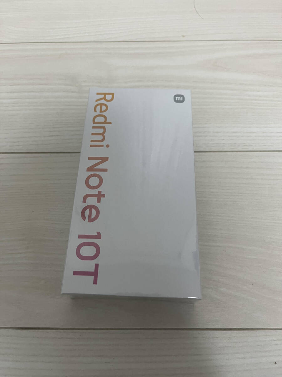 Redmi Note 10T 6.5インチ メモリー4GB ストレージ64GB レイクブルー　新品未開封_画像1