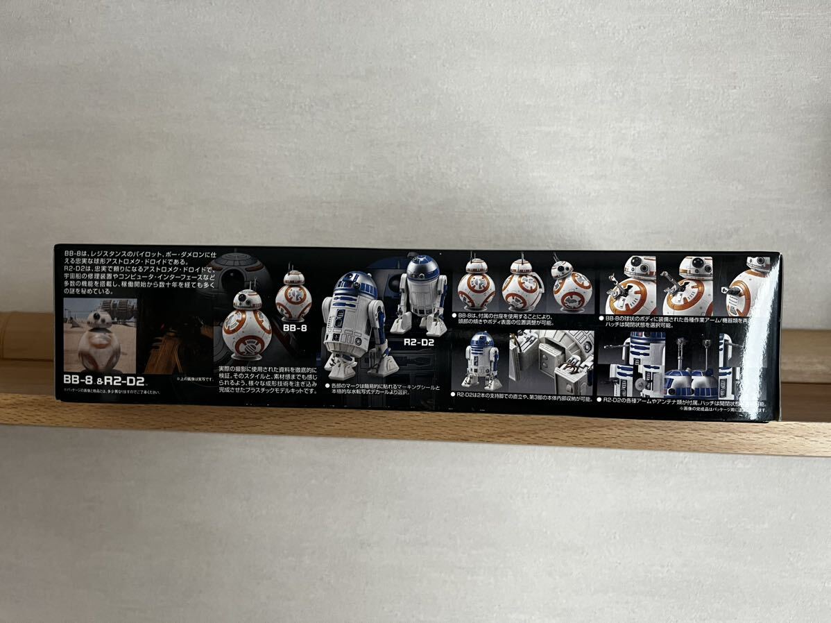 R2-D2＆BB-8 1/12スケール 未組立 STAR WARS の画像2