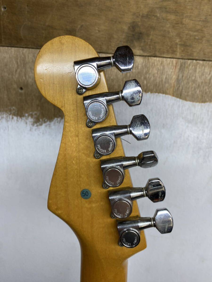 ♯004:Squier by Fender Contemporary STRATOCASTER SQシリアル エレキギター ソフトケース付きの画像9