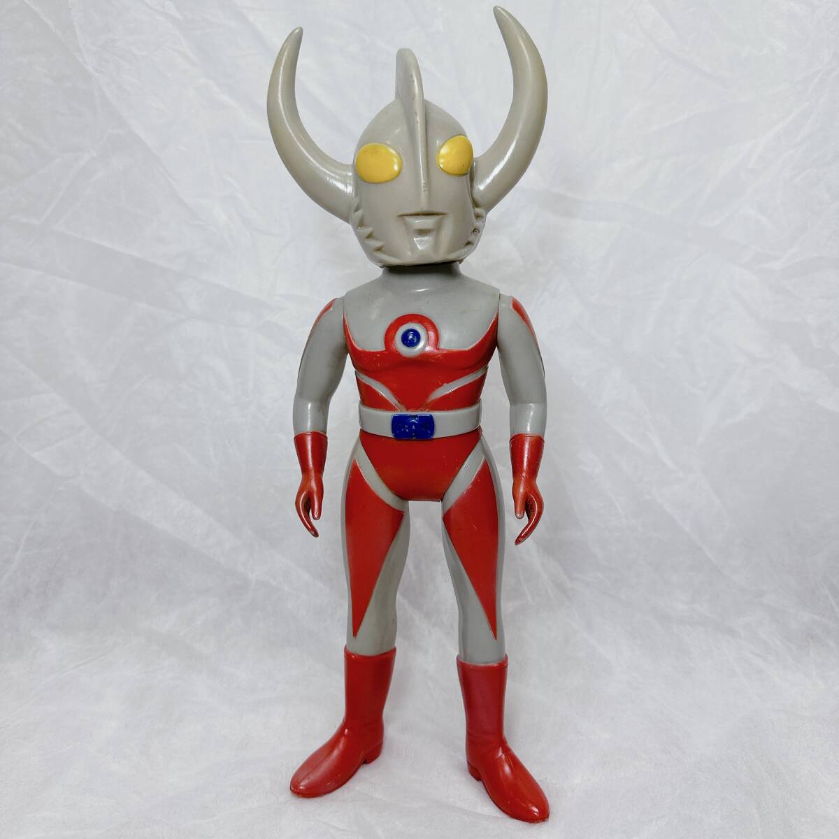 円谷プロ ブルマァク ウルトラマンの父 ソフビ人形 当時物 約34cm_画像1