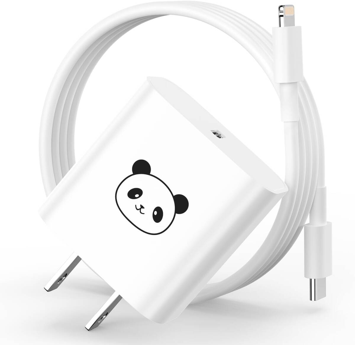 iPhone 充電器 20W USB C PD iPhone急速充電器 [Apple MFi&PSE認定] 2M-USB C Lightningケーブル付き タイプC アイフォン 急速充電