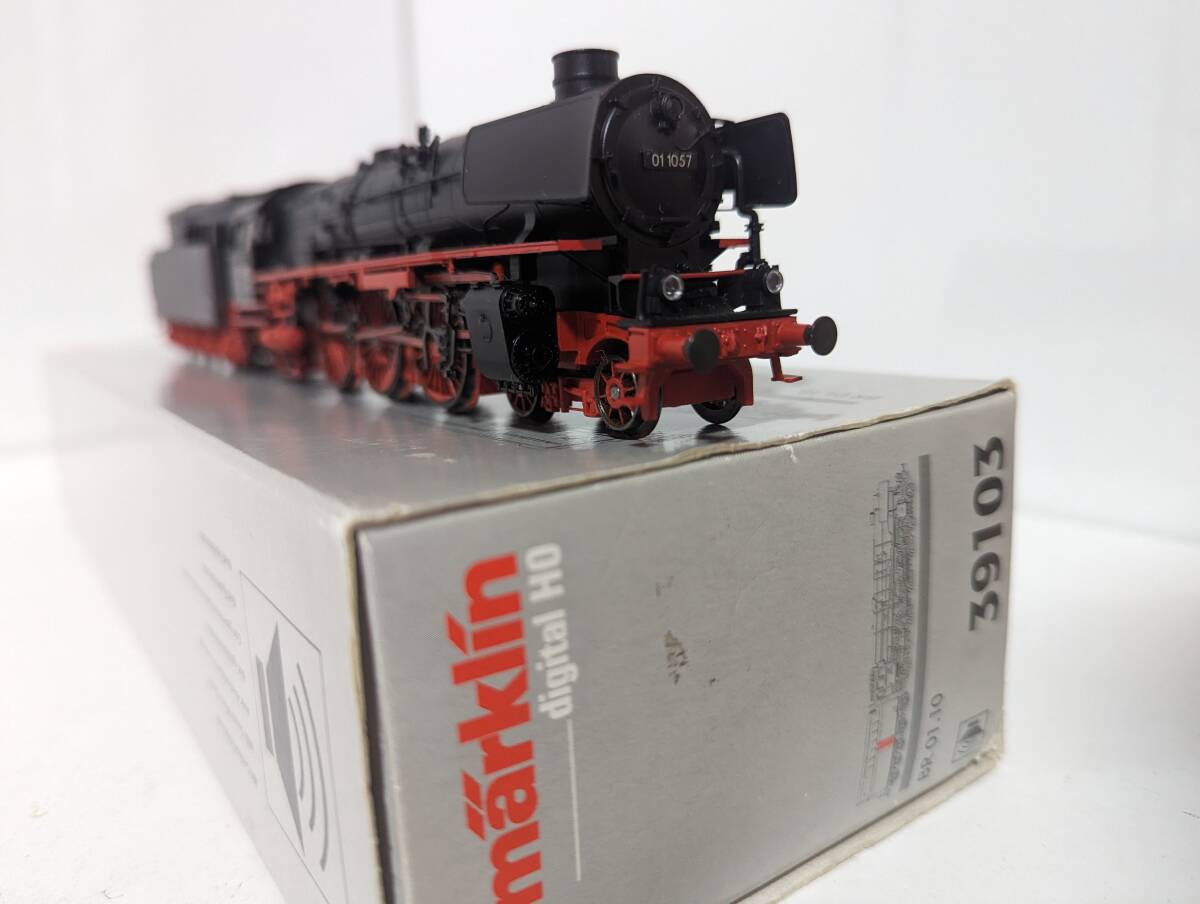 希少！ 動作確認済 メルクリン 0331T HOゲージ 39103 ドイツ鉄道 蒸気機関車 DB 01 1057鉄道模型 MARKLIN 国鉄