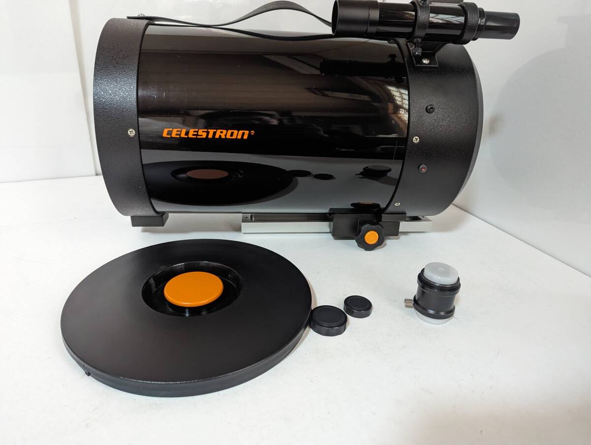 美品 0410T セレストロン C8 シュミットカセグレン CELESTRON 20CM 200ｍｍ F20 天体望遠鏡 光学機器 望遠鏡 ファインダー
