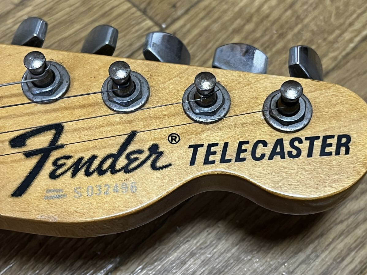 Fender TELECASTER ブラック フェンダー テレキャスター Japan エレキギター ヴィンテージの画像4