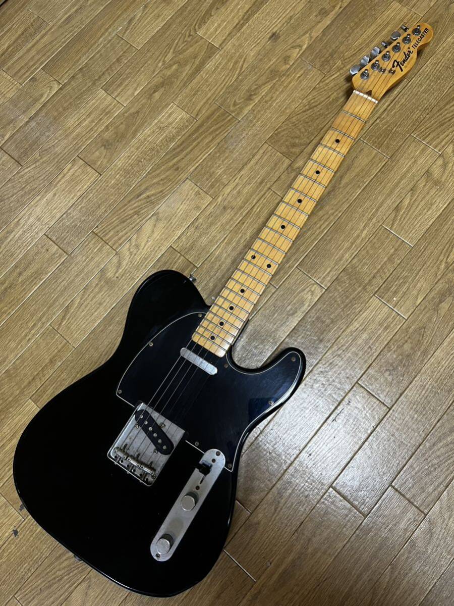 Fender TELECASTER ブラック フェンダー テレキャスター Japan エレキギター ヴィンテージの画像1